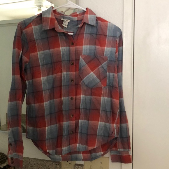Forever 21 Long sleeve flannel shirt size S - Picture 1 of 4